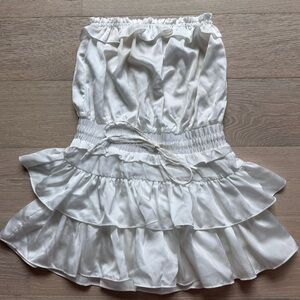 DAY&MOON white satin romper